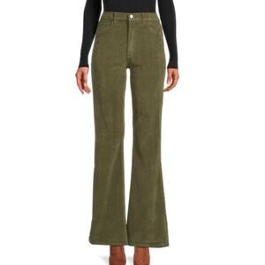 Joe's Jeans High Rise Corduroy Flare Pants green size 32